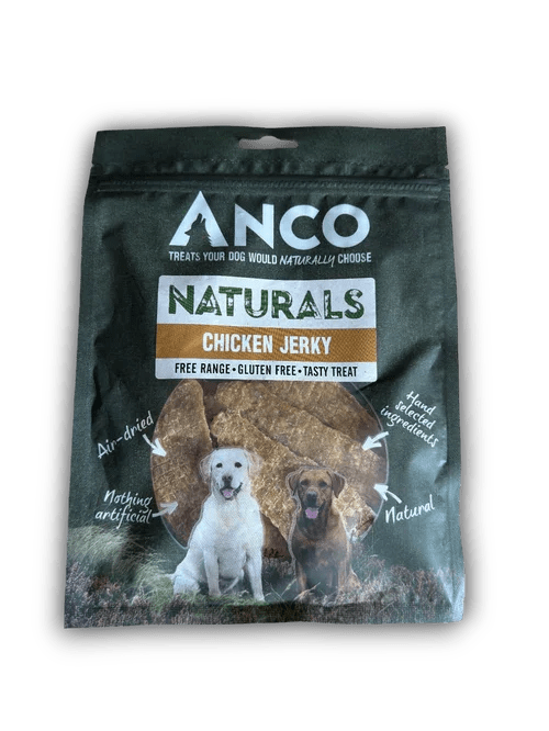 Anco Naturals Chicken Jerky BULK DEAL 12x6pk | Luxury Home Accessories | Heulog Glow
