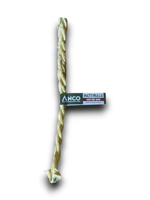Anco Naturals Giant Beef Braid BULK DEAL x 20 | Luxury Home Accessories | Heulog Glow