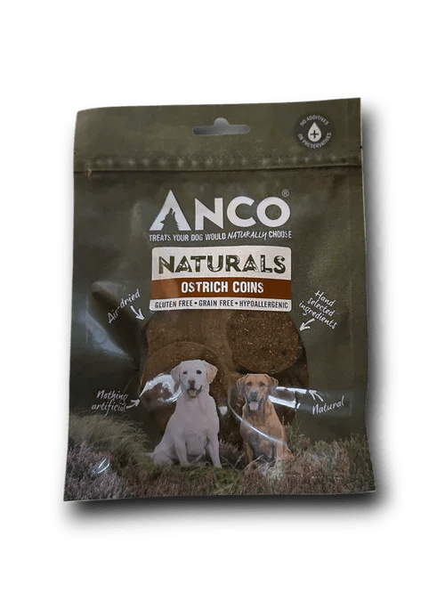 Anco Naturals Ostrich Coins BULK DEAL 12x85g | Luxury Home Accessories | Heulog Glow