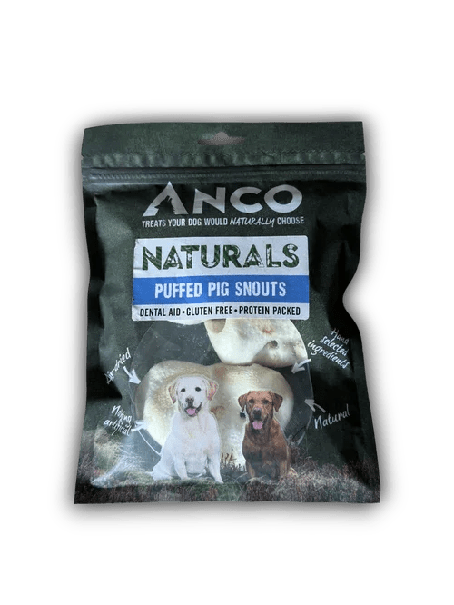 Anco Naturals Puffed Pig Snouts BULK DEAL 12x3pk | Luxury Home Accessories | Heulog Glow