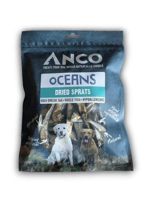 Anco Oceans Dried Sprats BULK DEAL 6 x 150g | Luxury Home Accessories | Heulog Glow