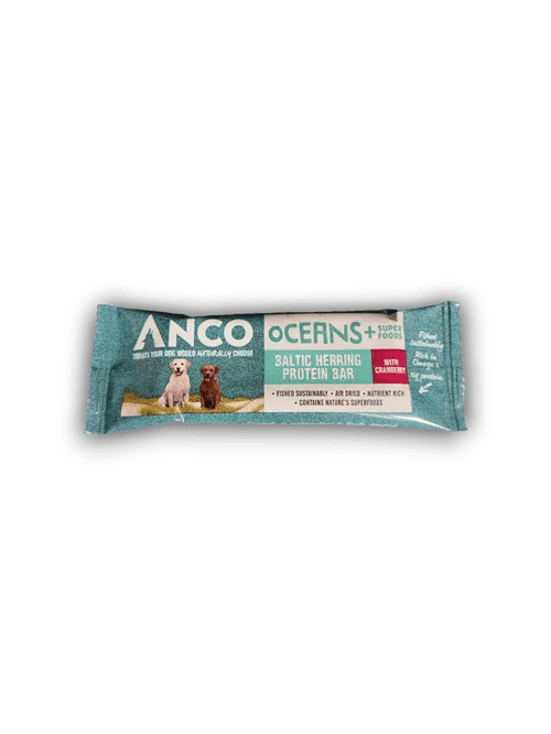 Anco Oceans+ Protein Bar with Cranberry BULK DEAL 12x25g | Luxury Home Accessories | Heulog Glow