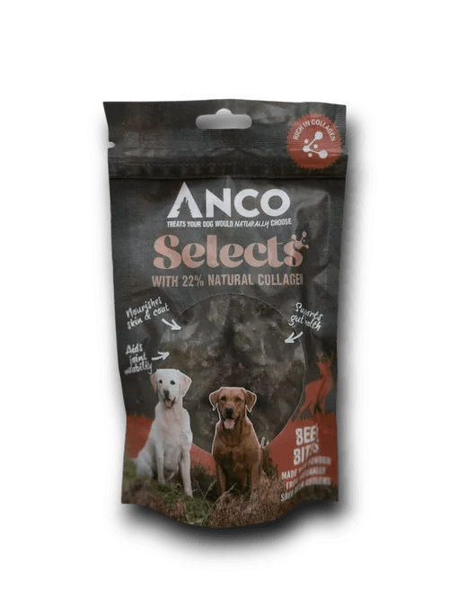 Anco Selects Beef Bites with Collagen BULK DEAL 10x85g | Luxury Home Accessories | Heulog Glow