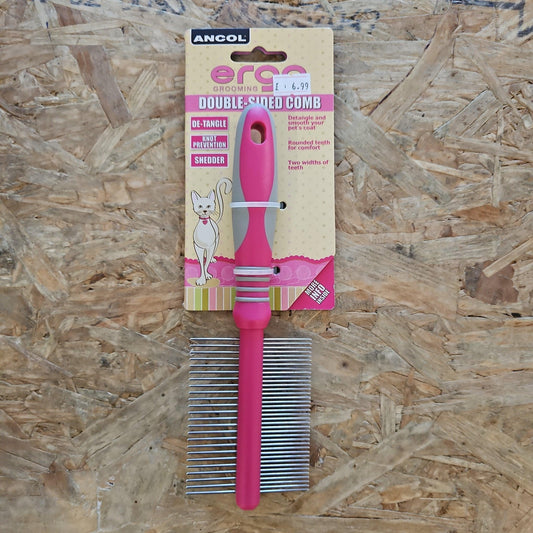 Ancol Ergo Double Sided Cat Comb | Luxury Home Accessories | Heulog Glow
