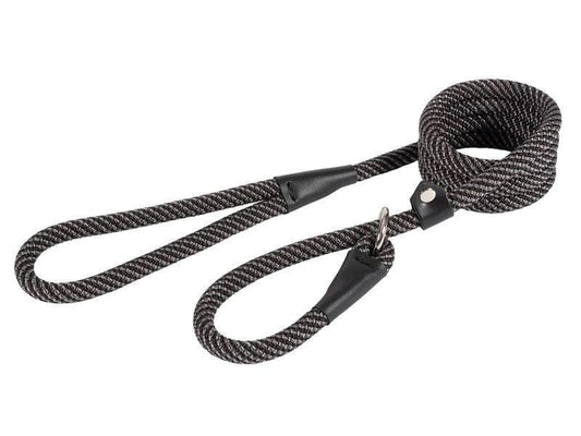 Ancol Extr Rope Slip Lead Blk/Gry12mm | Luxury Home Accessories | Heulog Glow