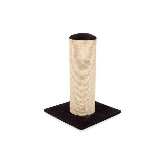 Ancol Fat Boy Cat Scratcher Choc/Cream | Luxury Home Accessories | Heulog Glow