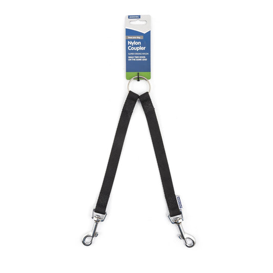 Ancol Nylon Couple Black 30cm | Luxury Home Accessories | Heulog Glow