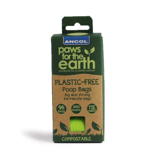 Ancol Plastic Free Poo Bags 96 | Luxury Home Accessories | Heulog Glow