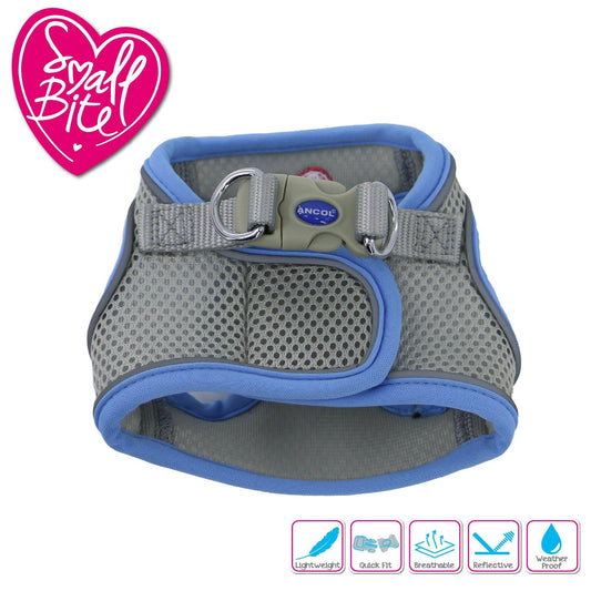 Ancol S Bite Step In Harn Blue 30-36cm | Luxury Home Accessories | Heulog Glow
