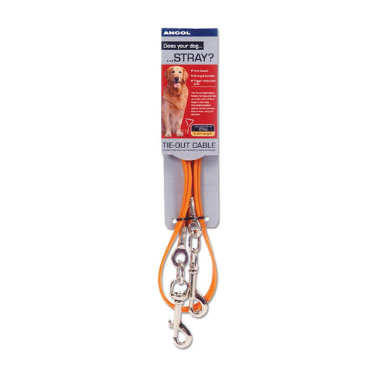Ancol Tie Out Cable S | Luxury Home Accessories | Heulog Glow