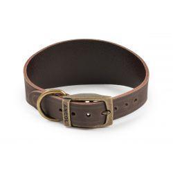 Ancol Timberwolf Greyhound Leather Collar, 34-43cm | Luxury Home Accessories | Heulog Glow