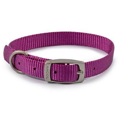Ancol Viva Buckle Col Purple 20-26cm | Luxury Home Accessories | Heulog Glow