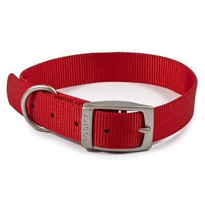Ancol Viva Buckle Col Red 35-43cm | Luxury Home Accessories | Heulog Glow