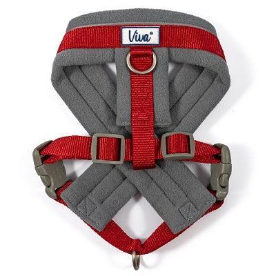Ancol Viva Pad Harness Red 32-42cm | Luxury Home Accessories | Heulog Glow