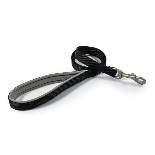 Ancol Viva Pad Snap Lead Blck 19mm | Luxury Home Accessories | Heulog Glow