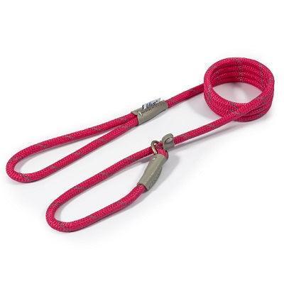 Ancol Viva Rope Refl Slp Lead Pnk80mm | Luxury Home Accessories | Heulog Glow
