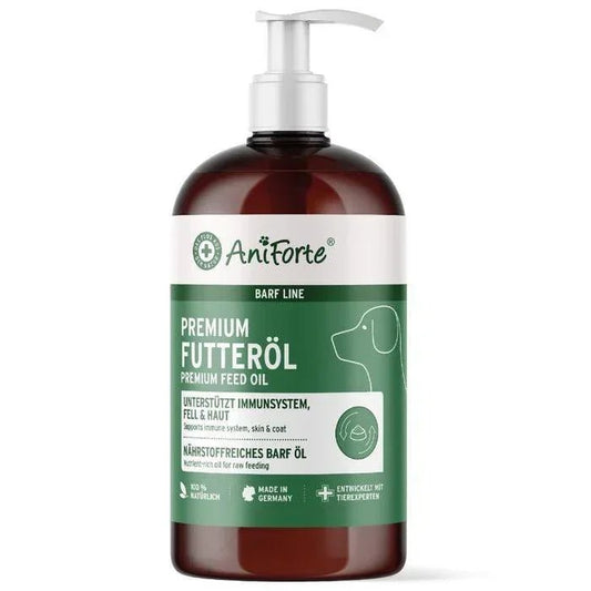 AniForte® Premium Feed Oil for Dogs 1L | Luxury Home Accessories | Heulog Glow