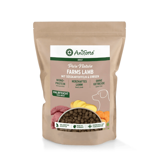AniForte® Semi Moist Cold-Pressed Dog Food Lamb | Luxury Home Accessories | Heulog Glow