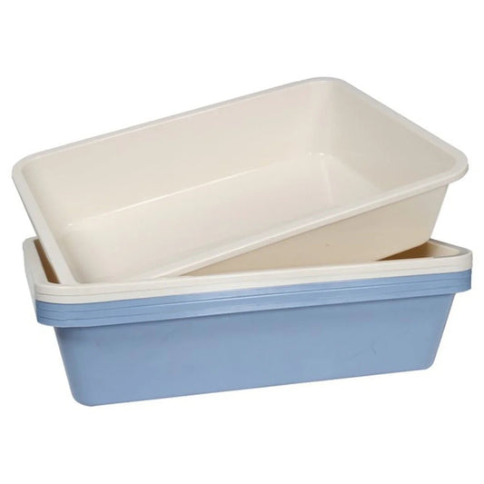 Animal Instincts Cat Litter Tray Large 43x32x9.5cm | Luxury Home Accessories | Heulog Glow