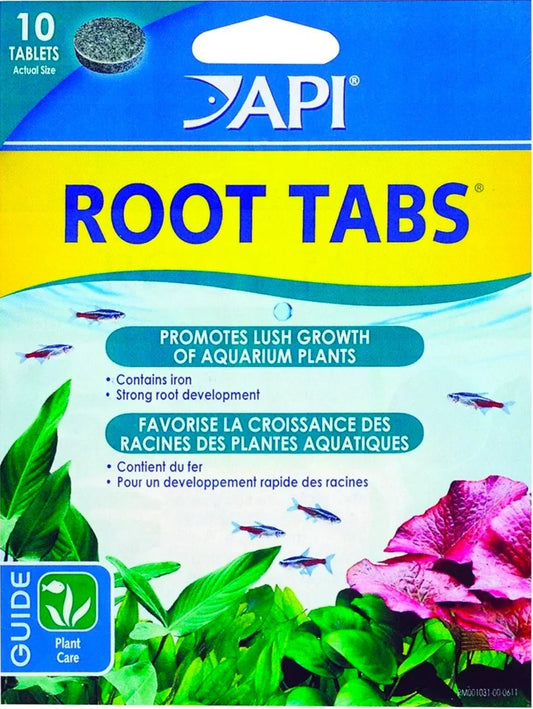 API ROOT TABS Freshwater Aquarium Plant Fertilizer 13 g 10-Count Box | Luxury Home Accessories | Heulog Glow