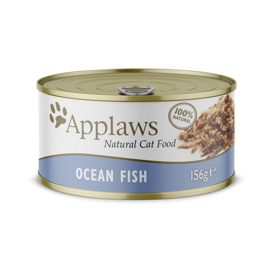 Applaws Cat Ocean Fish Tins 24x156g | Luxury Home Accessories | Heulog Glow