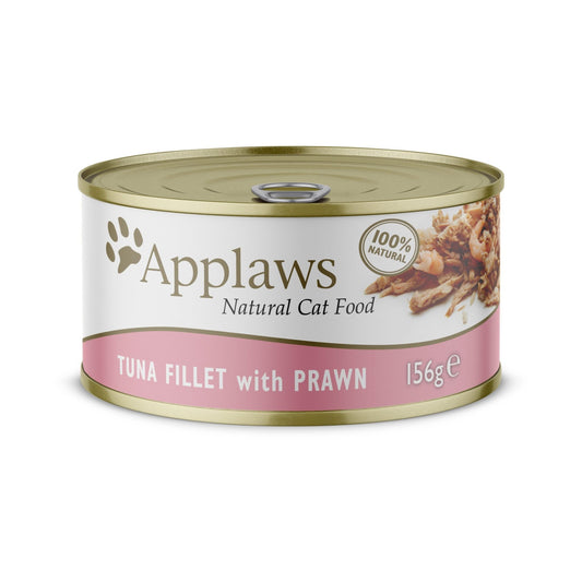 Applaws Cat Tuna & Prawn Tins 24x156g | Luxury Home Accessories | Heulog Glow