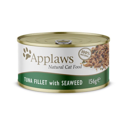 Applaws Cat Tuna & Seaweed Tins 24x156g | Luxury Home Accessories | Heulog Glow