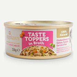 Applaws Taste Toppers Wet Dog Food Chicken Salmon Vegetables Broth Tin, 12 x 156g | Luxury Home Accessories | Heulog Glow