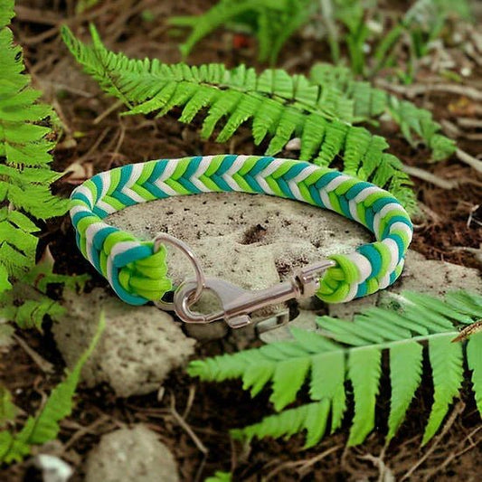 Apple Sours - Handmade Paracord Dog Collar | Luxury Home Accessories | Heulog Glow