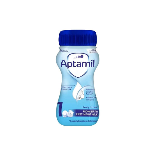 Aptamil 1 First Infant Ready to Feed Liquid Milk from Birth 200ml | Luxury Home Accessories | Heulog Glow