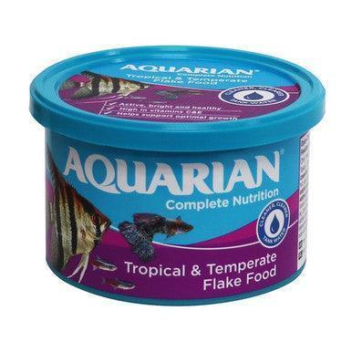 Aquarian Tropical Fish Flakes 50g Large | Luxury Home Accessories | Heulog Glow