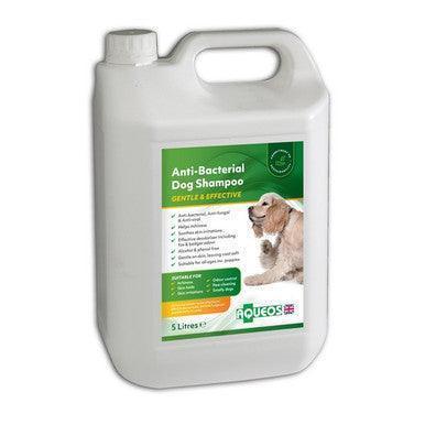 Aqueos Anti Bacterial Dog Shampoo 5L | Luxury Home Accessories | Heulog Glow