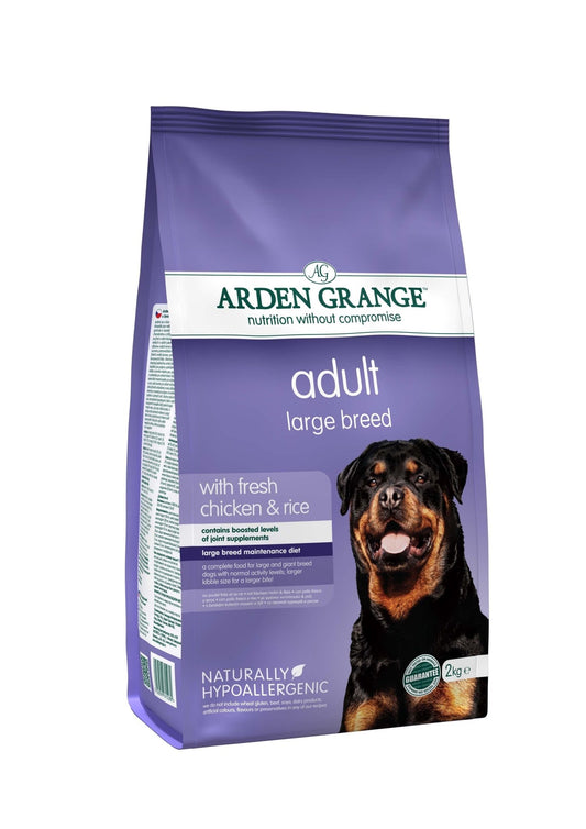 Arden Grange Dog Chicken Lge Breed | Luxury Home Accessories | Heulog Glow