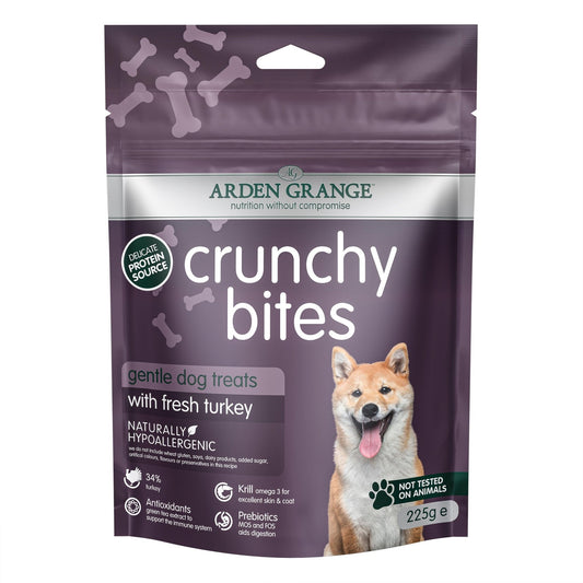 Arden Grange Dog Crunchy Bites Turkey | Luxury Home Accessories | Heulog Glow