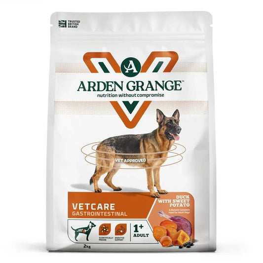 Arden Grange VetCare Gastrointestinal Duck with Sweet Potato 2 kg | Luxury Home Accessories | Heulog Glow