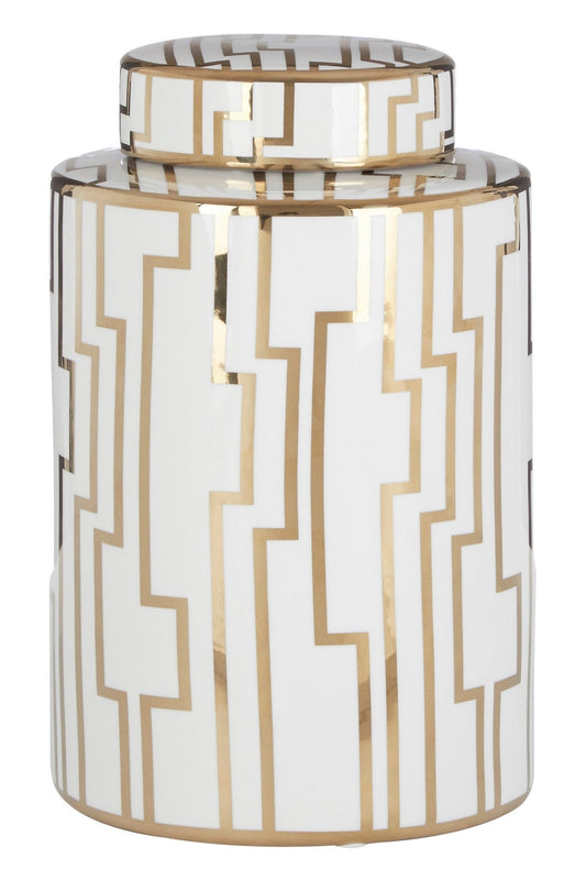 Ariana Small Ceramic Jar | Luxury Home Accessories | Heulog Glow