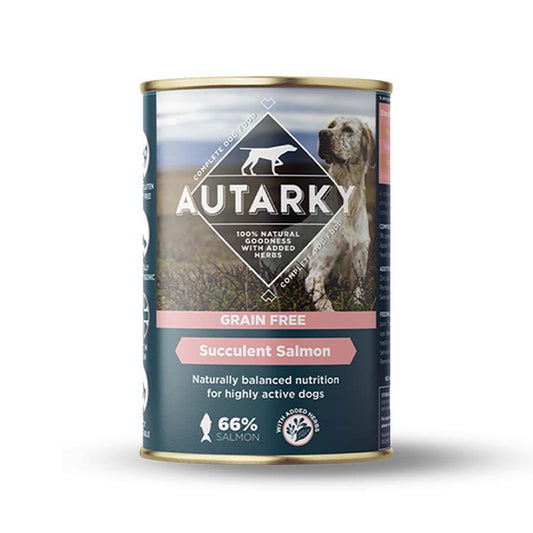 Autarky Grain Free Succulent Salmon Wet 12x395g | Luxury Home Accessories | Heulog Glow