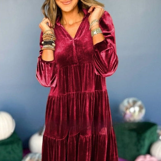 Autumn And Winter New Loose Dress Women | Luxury Home Accessories | Heulog Glow