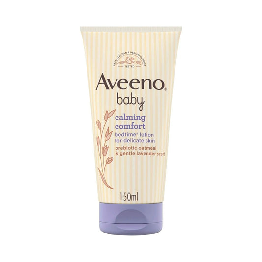 Aveeno Baby Calming Comfort Bedtime Lotion 150ml | Luxury Home Accessories | Heulog Glow