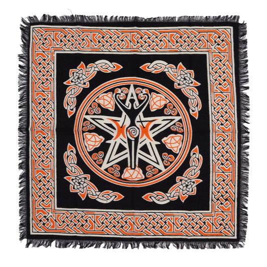 Esoteric Fringed Altar Cloth - Earth Mother