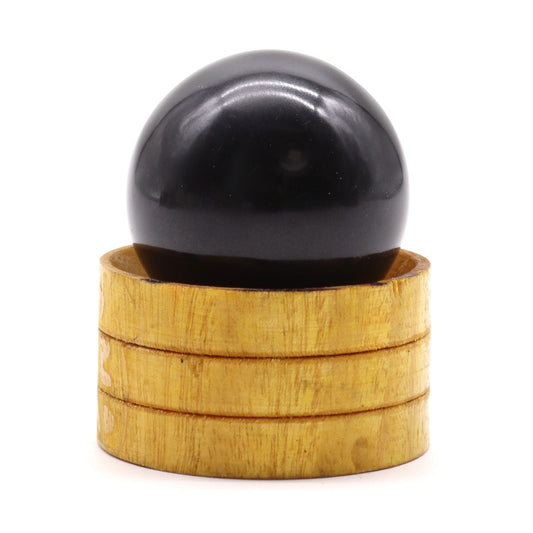 Gemstone Sphere 40mm - Tourmaline with Stand