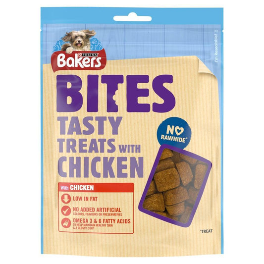 Bakers Bites Tasty Treat Chick 6x130g | Luxury Home Accessories | Heulog Glow