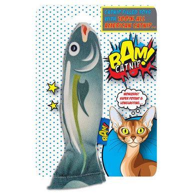 BAM Catnip Fish Cat Toy | Luxury Home Accessories | Heulog Glow