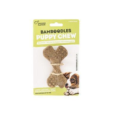 Bamboodles Puppy X Bone | Luxury Home Accessories | Heulog Glow