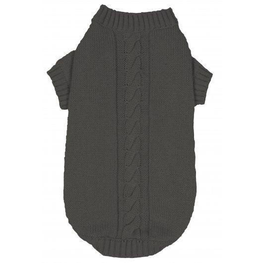 Banbury & Co Knitted Dog Jumper Grey Medium | Luxury Home Accessories | Heulog Glow