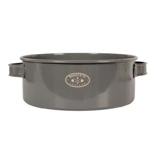 Banbury & Co Tin Feeding Bowl Large | Luxury Home Accessories | Heulog Glow