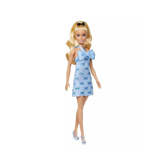 Barbie Fashionistas Doll 237 with Blue Bows Dress | Luxury Home Accessories | Heulog Glow