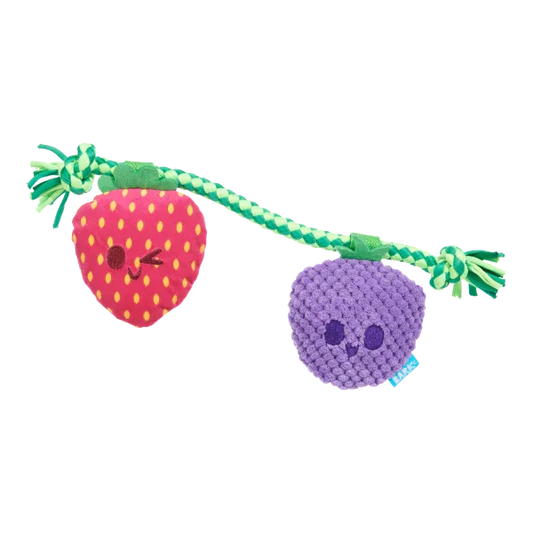 Bark Best Berry Friends Dog Toy | Luxury Home Accessories | Heulog Glow