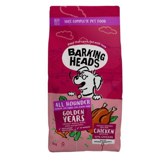 Barking Head All Hound Golden Years | Luxury Home Accessories | Heulog Glow