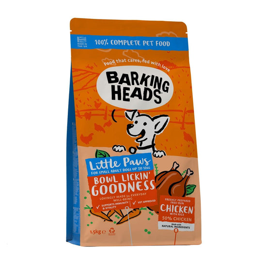 Barking Head Little Paws Chick 4x1.5kg | Luxury Home Accessories | Heulog Glow